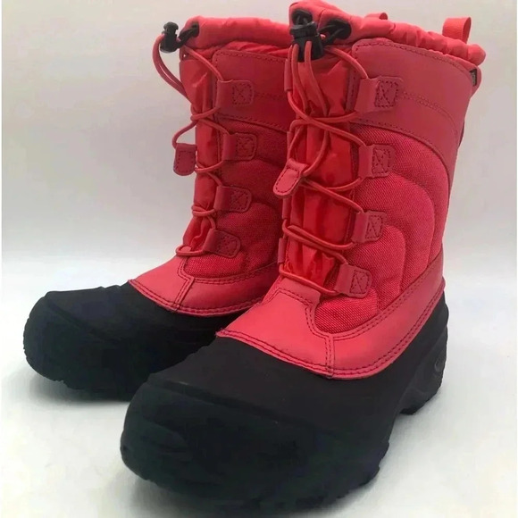 The North Face Shoes - The North Face Pink/black/Cold/Snow weather Boots - Size Women's 6